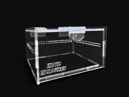 Top-Opening Glued Terrestrial Enclosure: Mini | S | M