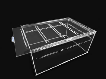 Top-Opening Glued Terrestrial Enclosure: Mini | S | M