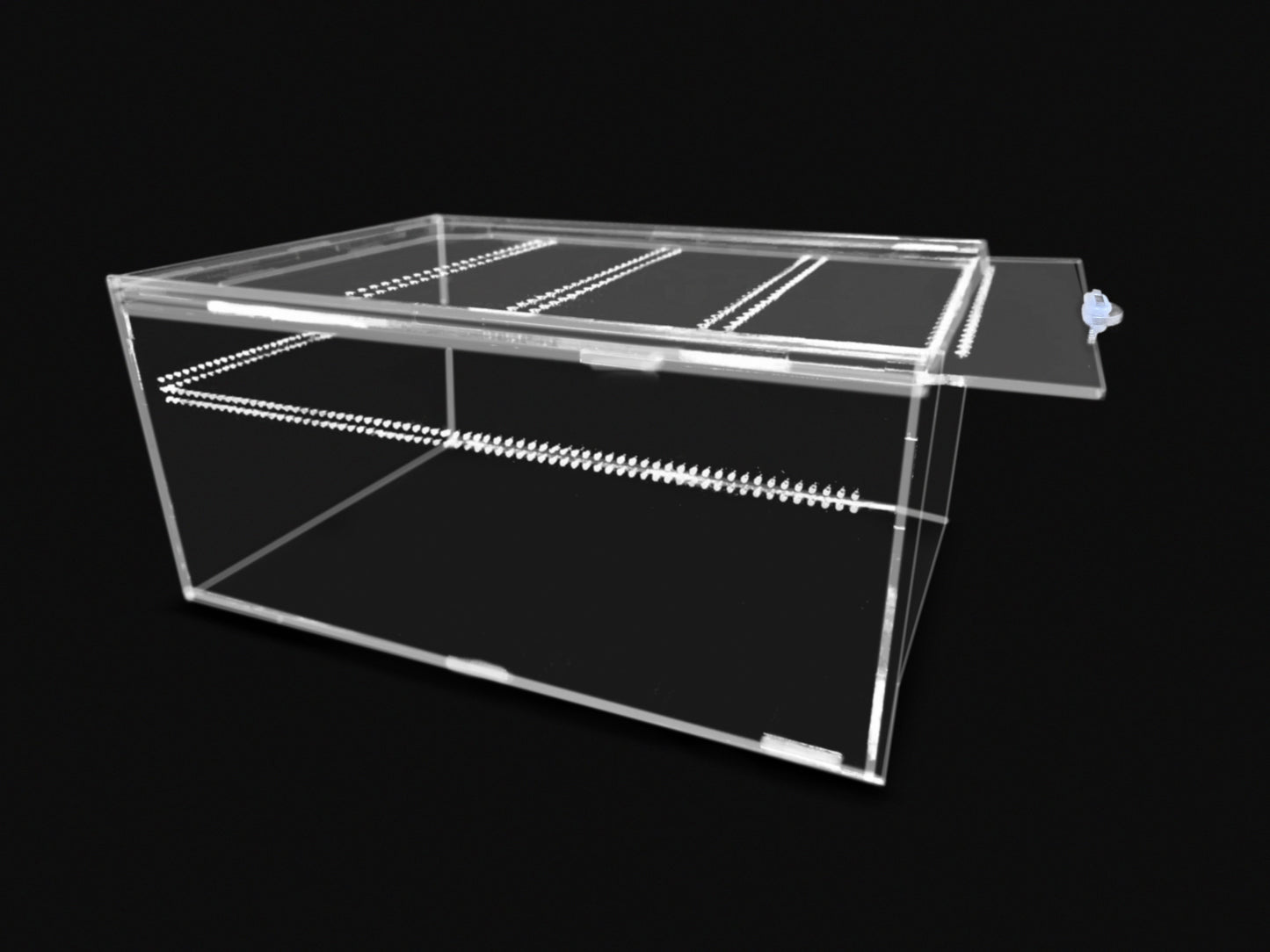 Top-Opening Glued Terrestrial Enclosure: Mini | S | M