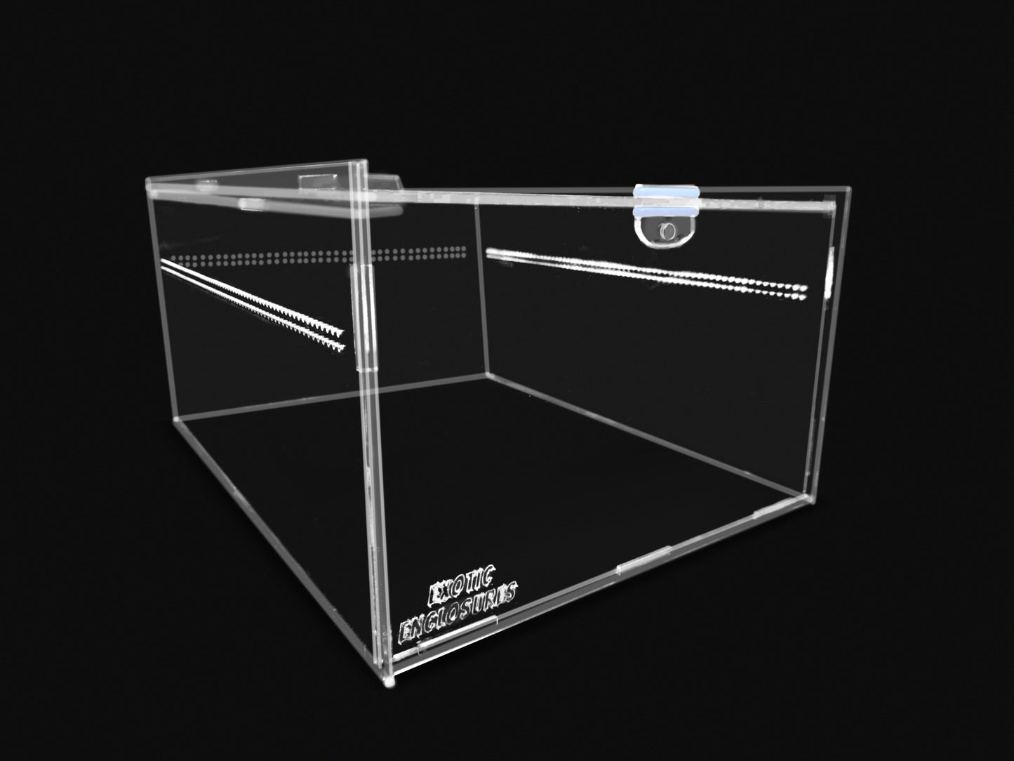 Top-Opening Glued Terrestrial Enclosure: Mini | S | M