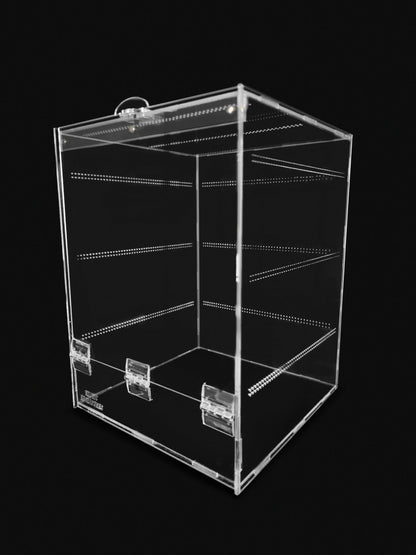 Front-Opening Glued Acrylic Enclosure: Mini | S | M | L