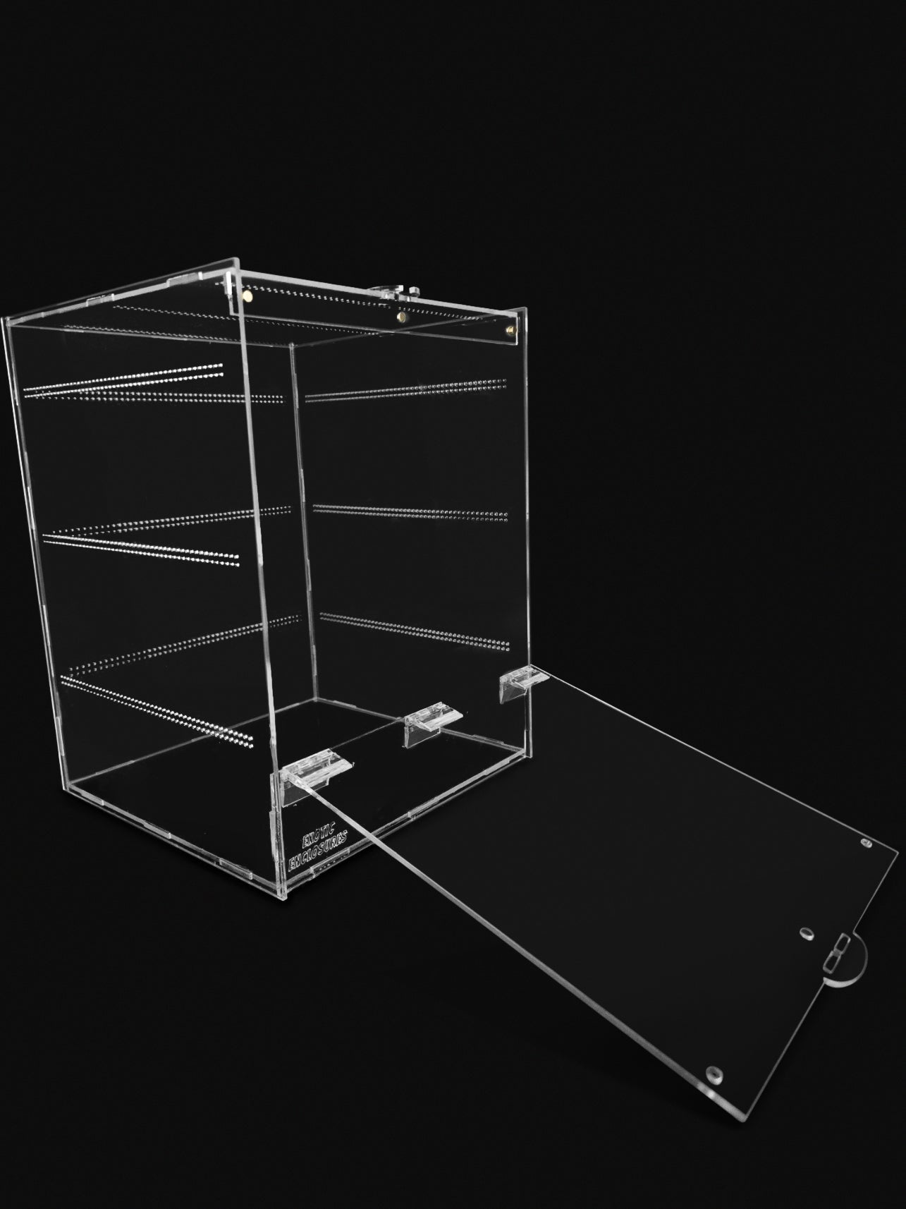 Front-Opening Glued Acrylic Enclosure: Mini | S | M | L