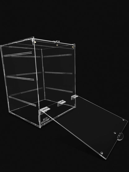 Front-Opening Glued Acrylic Enclosure: Mini | S | M | L