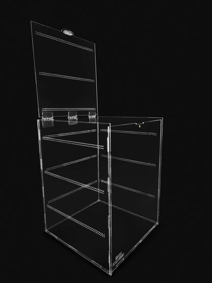 Top-Opening Glued Acrylic Enclosure: Mini | S | M | L