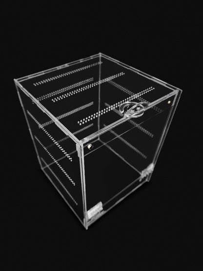 Front-Opening Glued Acrylic Enclosure: Mini | S | M | L