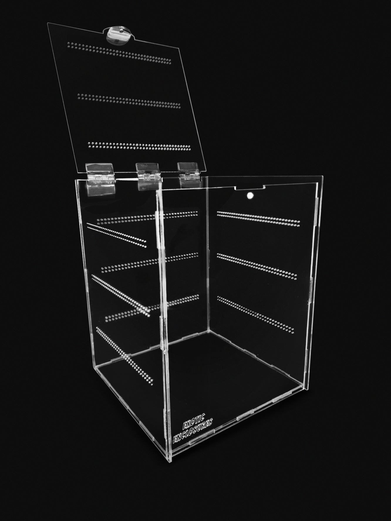 Top-Opening Glued Acrylic Enclosure: Mini | S | M | L