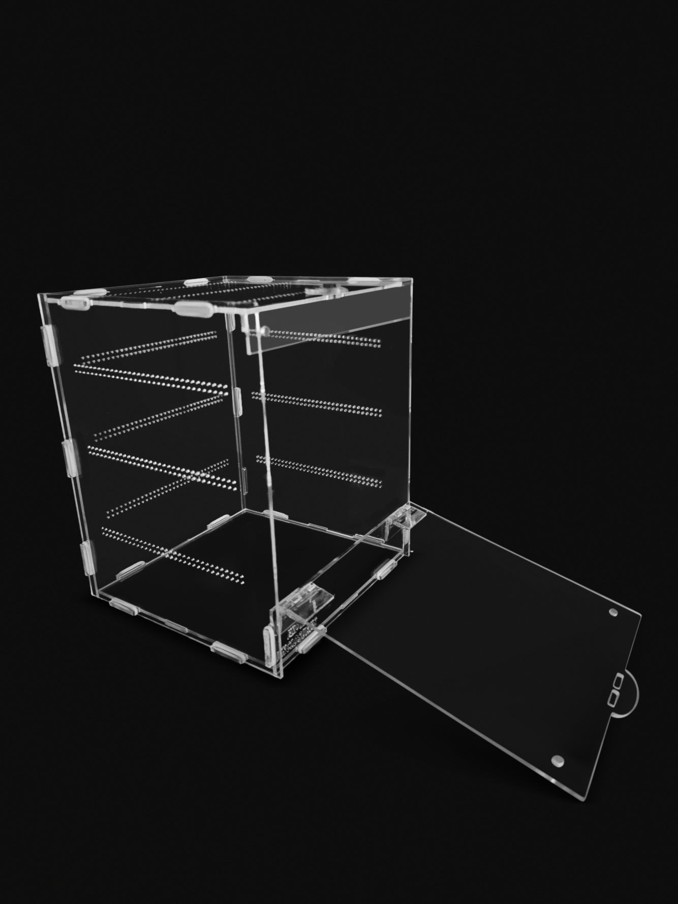 Front-Opening Acrylic Enclosure: Mini | S | M | L
