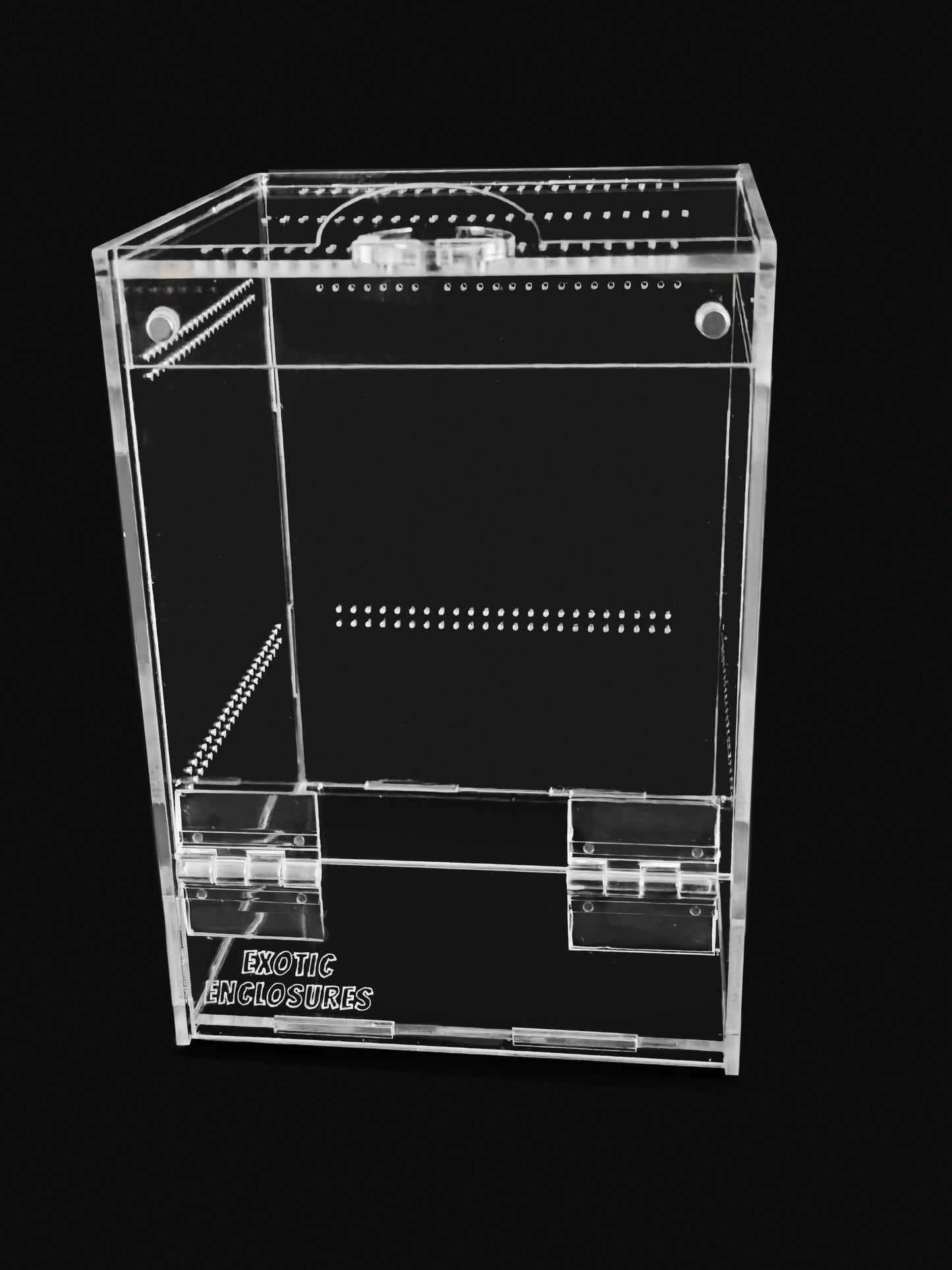 Front-Opening Glued Acrylic Enclosure: Mini | S | M | L