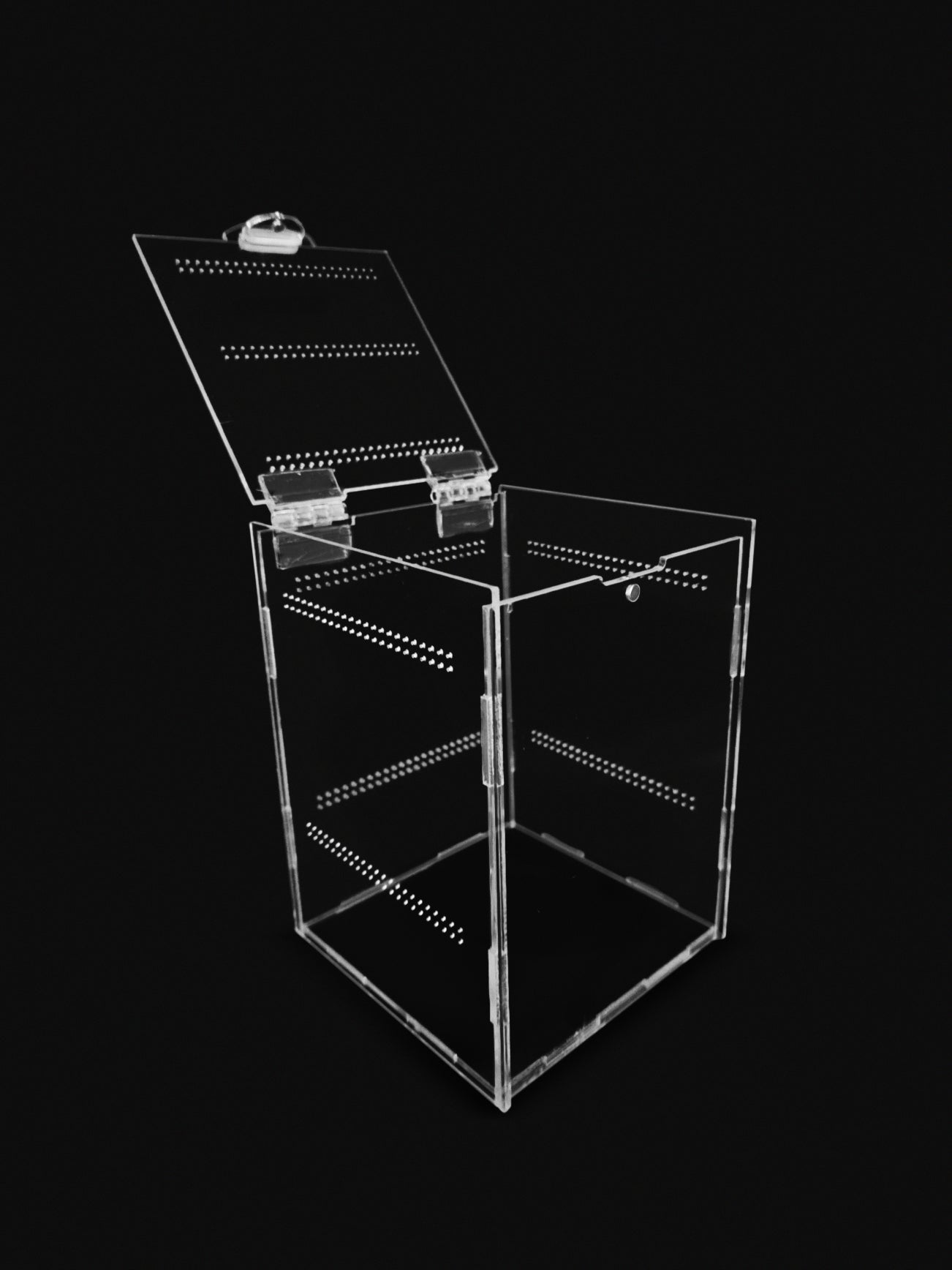 Top-Opening Glued Acrylic Enclosure: Mini | S | M | L