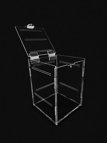 Top-Opening Glued Acrylic Enclosure: Mini | S | M | L